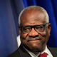 Associate Supreme Court Justice Clarence Thomas speaks at the Heritage Foundation on October 21, 2021, in Washington, DC.